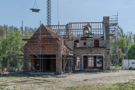 Nieuwe kijkwoning met landelijke charme